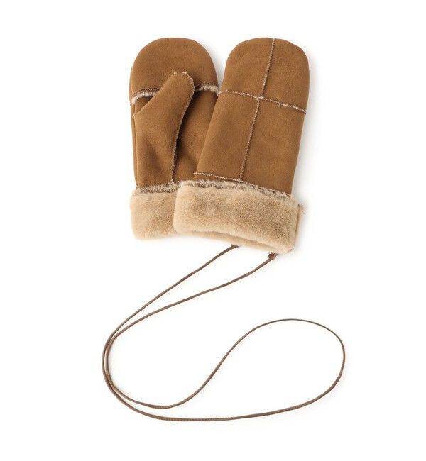 ROPE PICNIC PASSAGE「洗えるひも付きミトングローブ」|手袋|