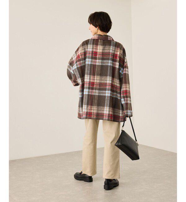 Rope&rsquo;Picnic「【BEVERLY HILLS POLO CLUB・WEB限定】シャギーチェックシャツ」|シャツ・ブラウス|