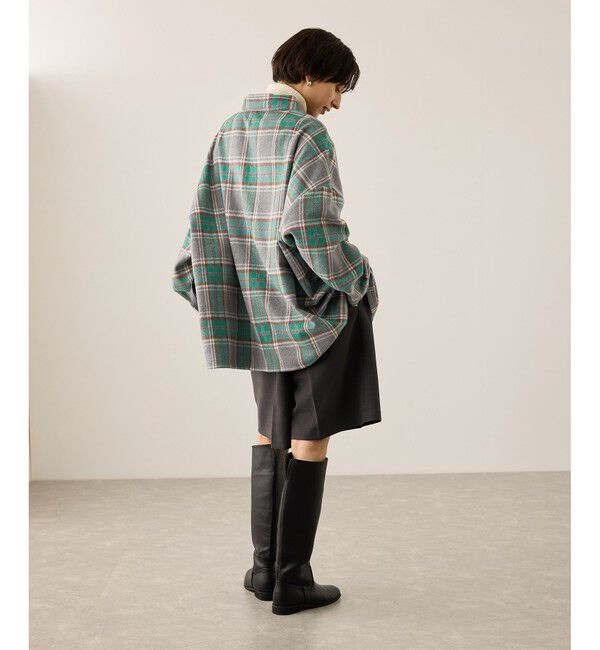 Rope&rsquo;Picnic「【BEVERLY HILLS POLO CLUB・WEB限定】シャギーチェックシャツ」|シャツ・ブラウス|