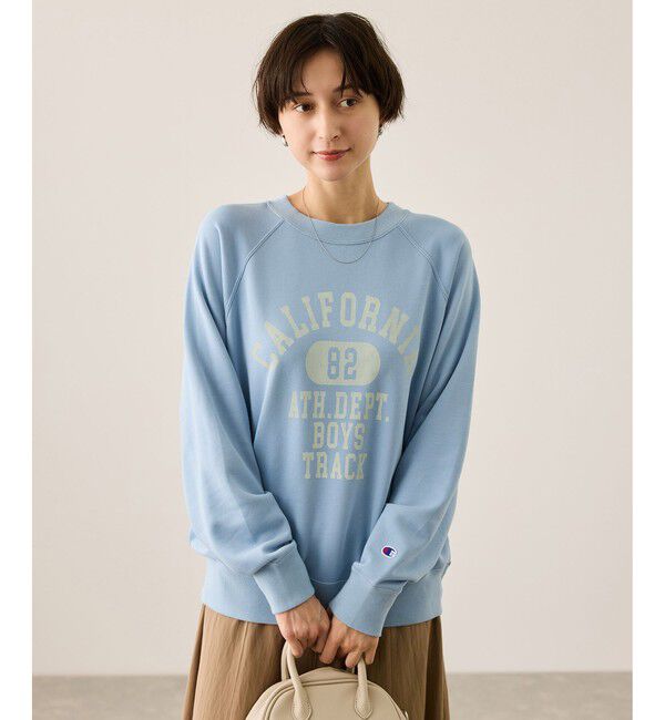 Rope&rsquo;Picnic「【Champion/チャンピオン別注】アソートロゴスウェットプルオーバー/リンクコーデ」|スウェット・ジャージ|