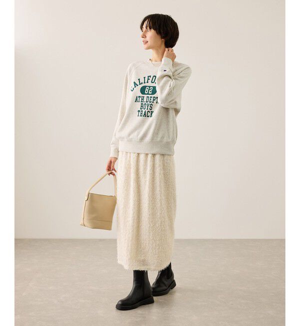 Rope&rsquo;Picnic「【Champion/チャンピオン別注】アソートロゴスウェットプルオーバー/リンクコーデ」|スウェット・ジャージ|