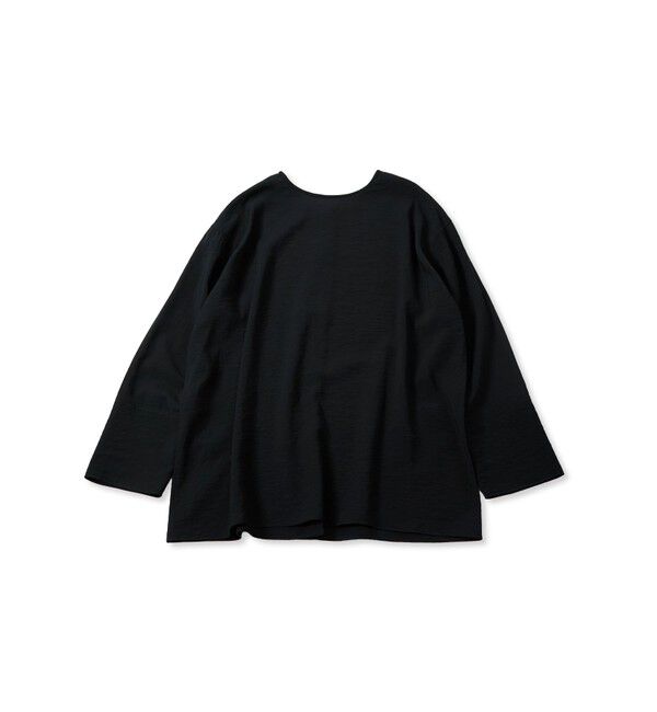 ADAM ET ROPE'「リネン2WAYブラウス」|シャツ・ブラウス|