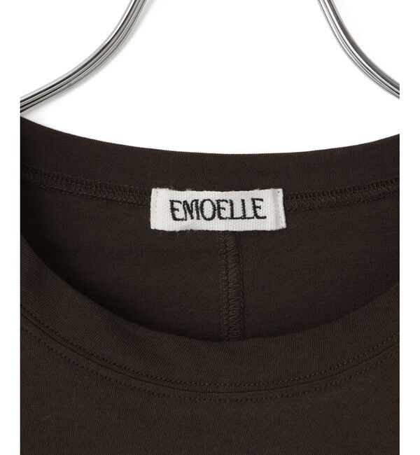 ADAM ET ROPE'「【EMOELLE】サイドシームレスロンT」|Tシャツ・カットソー|