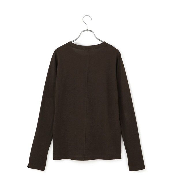 ADAM ET ROPE'「【EMOELLE】サイドシームレスロンT」|Tシャツ・カットソー|