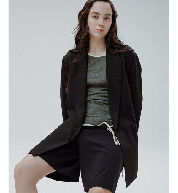 ADAM ET ROPE'「【サステナブル】タンクレイヤードトップス」|Tシャツ・カットソー|