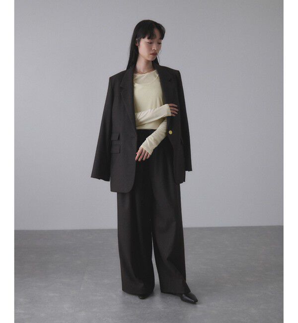 ADAM ET ROPE'「【サステナブル】タンクレイヤードトップス」|Tシャツ・カットソー|