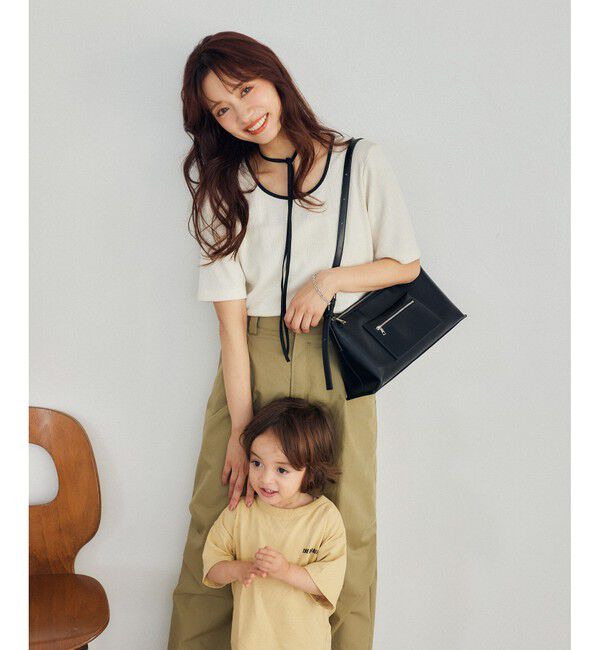 ADAM ET ROPE'「【赤埴奈津子さんコラボ】マルチワンショルダーバッグ(スモール)」|ショルダー・メッセンジャー|