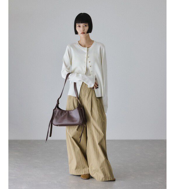 ADAM ET ROPE'「【サステナブル】サイドコードショルダーバッグ」|ショルダー・メッセンジャー|