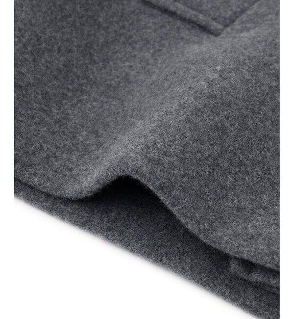 ADAM ET ROPE'「ウールボンディングミドルコート」|ステンカラーコート|