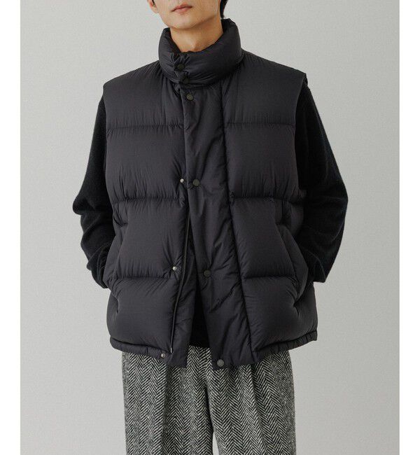 ADAM ET ROPE'「【ACT_81 Monta】超軽量 ボリューム ダウンベスト」|ダウンベスト・ベスト|