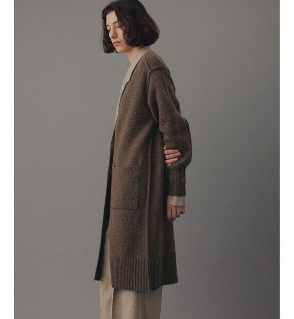 ADAM ET ROPE'「チェーンコンビカーディガンワンピース」|ワンピース|