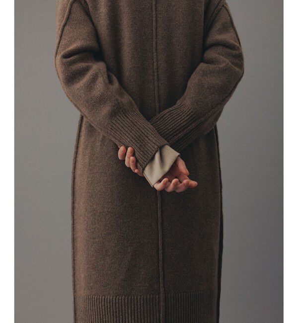 ADAM ET ROPE'「チェーンコンビカーディガンワンピース」|ワンピース|