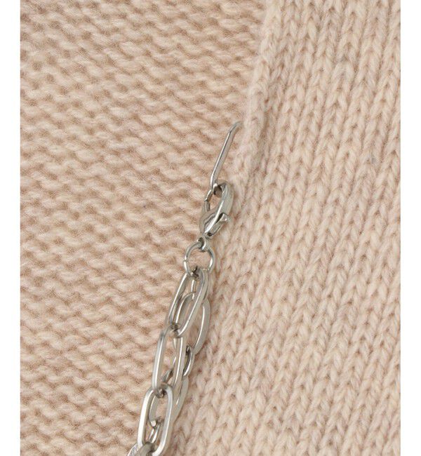 ADAM ET ROPE'「チェーンコンビカーディガンワンピース」|ワンピース|