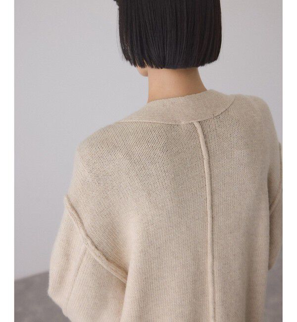 ADAM ET ROPE'「チェーンコンビカーディガンワンピース」|ワンピース|