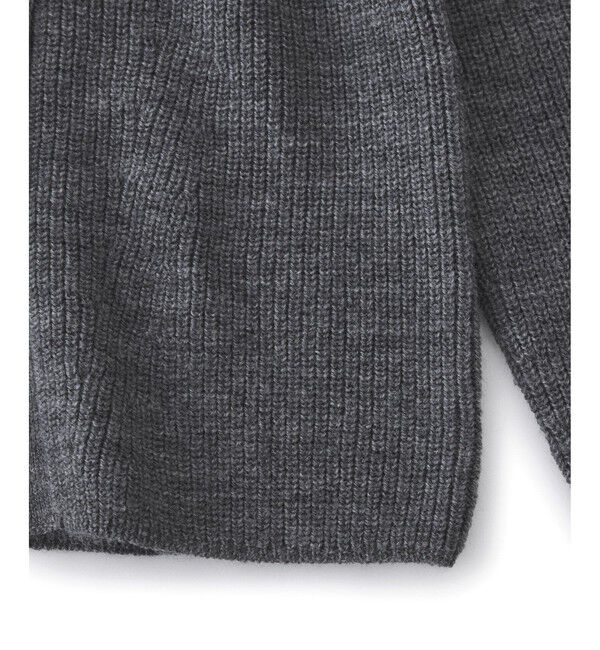 ADAM ET ROPE'「イタリアンウールフーディーカーディガン」|カーディガン|