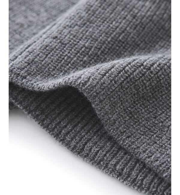 ADAM ET ROPE'「イタリアンウールフーディーカーディガン」|カーディガン|