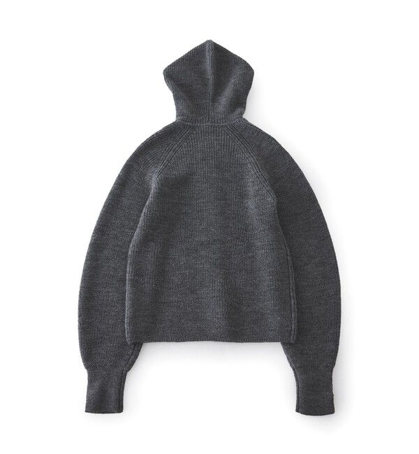 ADAM ET ROPE'「イタリアンウールフーディーカーディガン」|カーディガン|