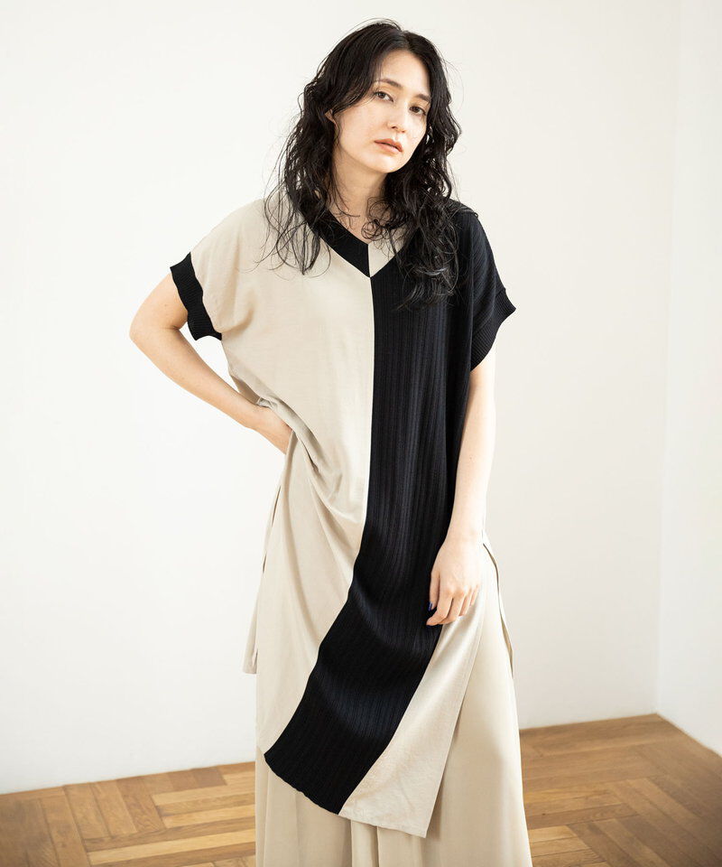  「2WAY切替ロングブラウス」|シャツ・ブラウス|