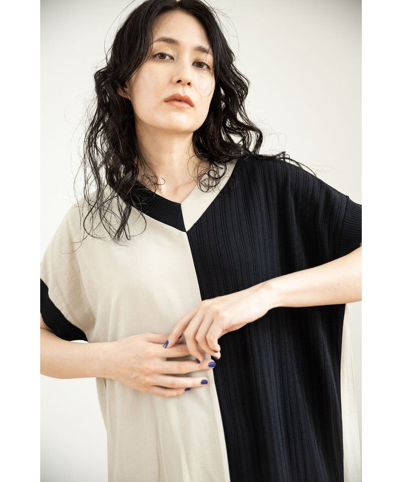  「2WAY切替ロングブラウス」|シャツ・ブラウス|