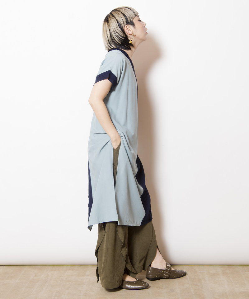  「2WAY切替ロングブラウス」|シャツ・ブラウス|