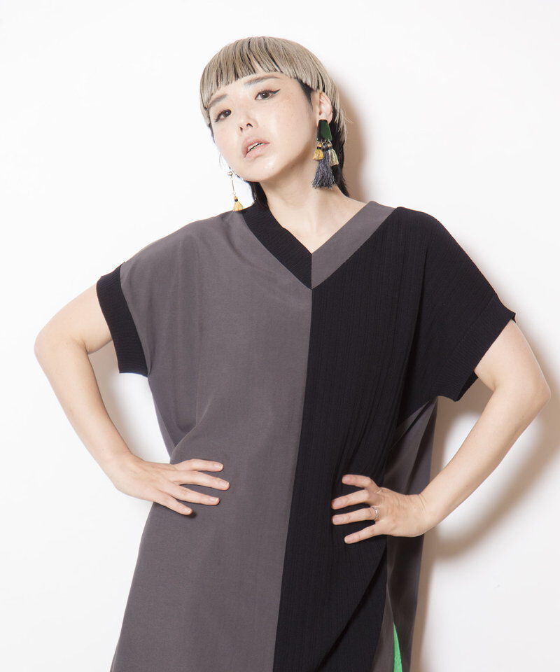  「2WAY切替ロングブラウス」|シャツ・ブラウス|