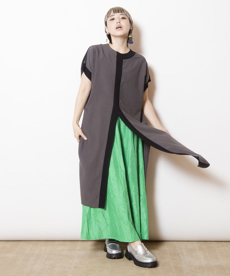  「2WAY切替ロングブラウス」|シャツ・ブラウス|