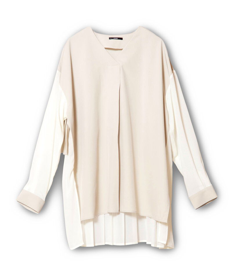  「バックプリーツブラウス」|シャツ・ブラウス|