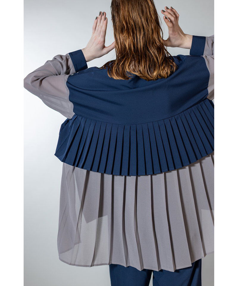  「バックプリーツブラウス」|シャツ・ブラウス|