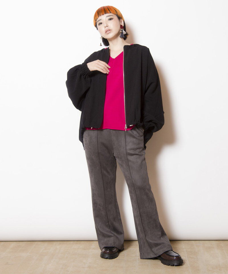  「ドルマンギャザーブルゾン」|ブルゾン・スタジャン|