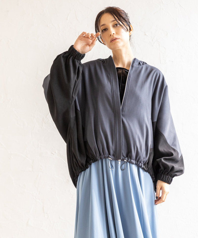  「ドルマンギャザーブルゾン」|ブルゾン・スタジャン|