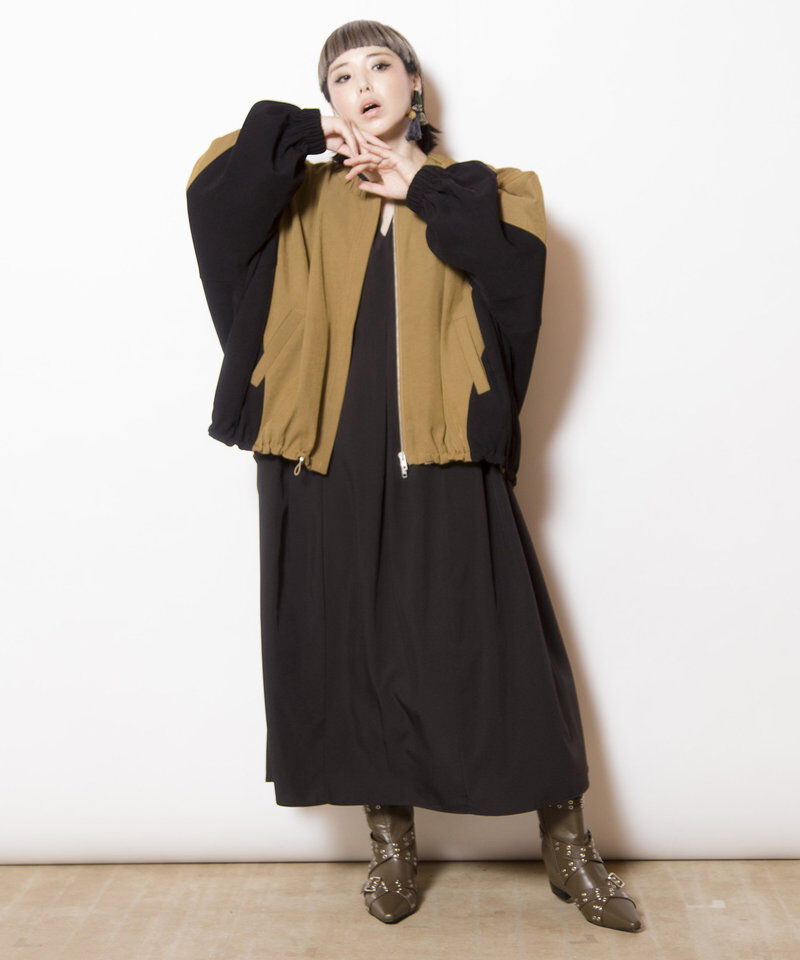  「ドルマンギャザーブルゾン」|ブルゾン・スタジャン|