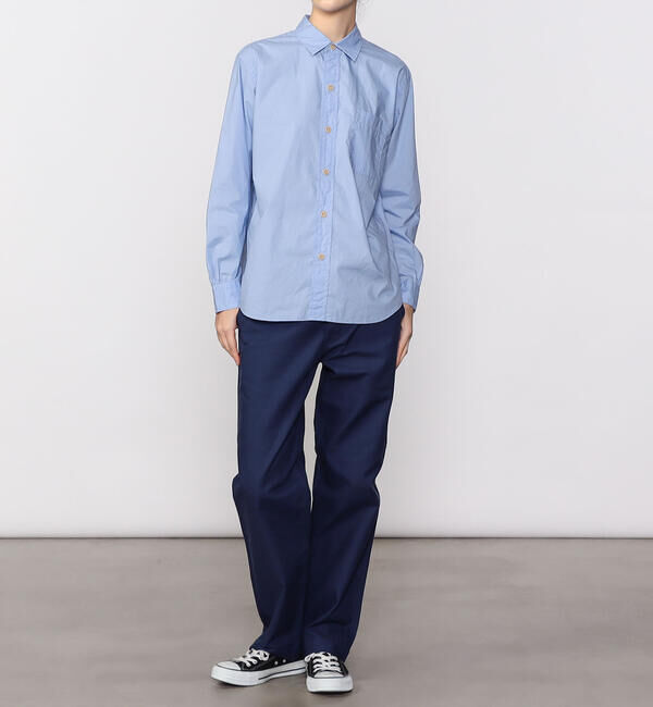 LABOUR AND WAIT「LABOUR AND WAIT | REGULAR COLLAR SHIRT WOMEN」|シャツ・ブラウス|