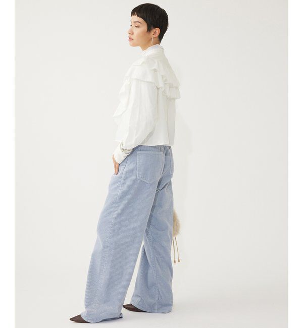 THE PAUSE「【THE PAUSE】フリルショートシャツ」|シャツ・ブラウス|