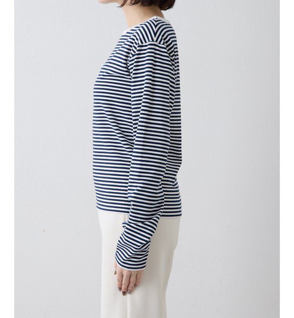 THE PAUSE「【THE PAUSE】ボーダーロンTEE」|Tシャツ・カットソー|