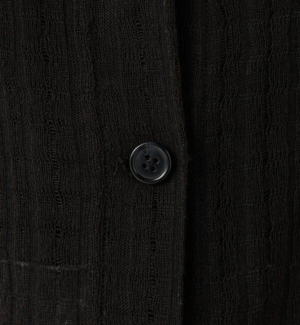  「Q.anos シアーチェック4WAYカーディガン」|Tシャツ・カットソー|