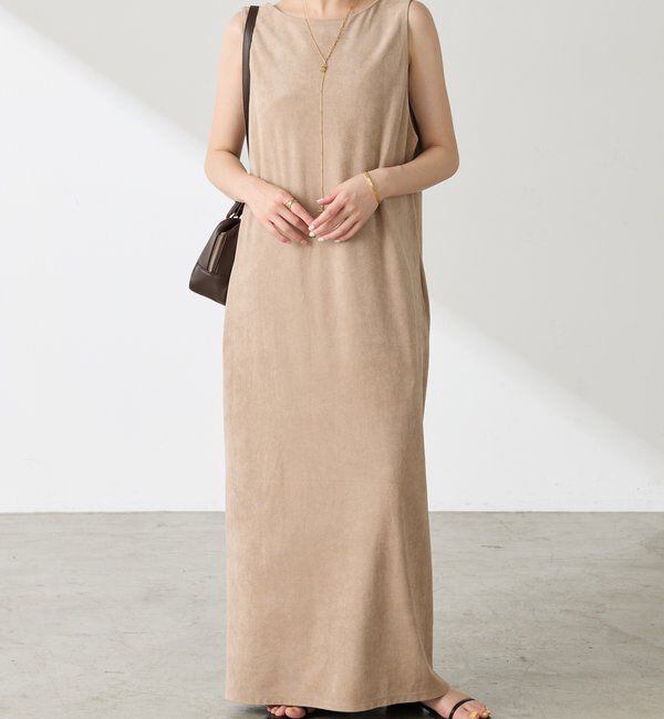  「スエードライクジャンパースカート」|ワンピース|
