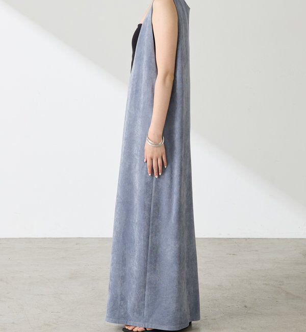  「スエードライクジャンパースカート」|ワンピース|