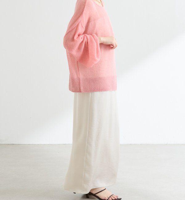  「裾ラメアルパカ混ニット」|ニット・セーター|