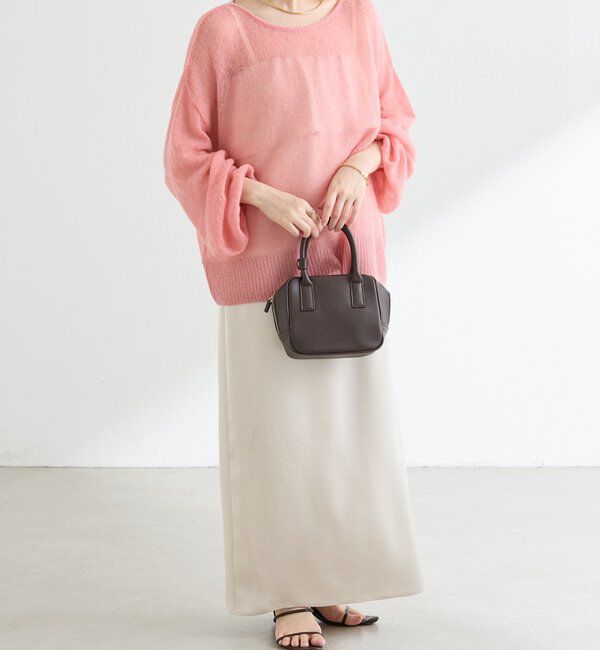  「裾ラメアルパカ混ニット」|ニット・セーター|