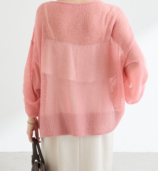  「裾ラメアルパカ混ニット」|ニット・セーター|