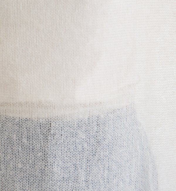  「裾ラメアルパカ混ニット」|ニット・セーター|