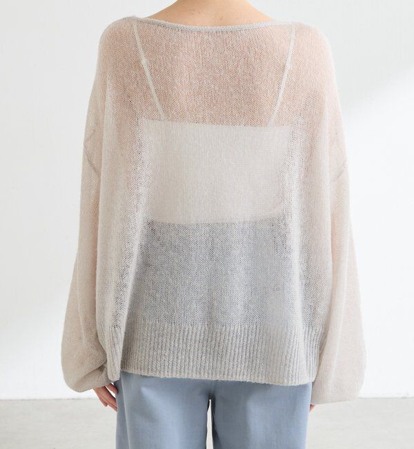  「裾ラメアルパカ混ニット」|ニット・セーター|