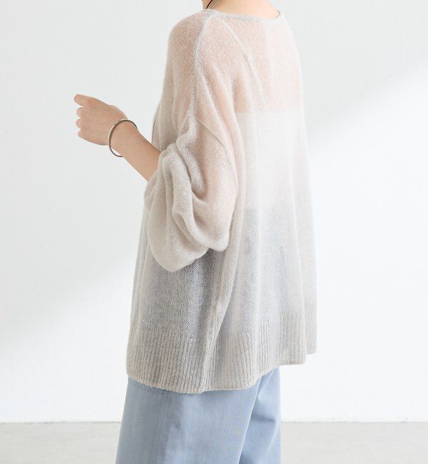  「裾ラメアルパカ混ニット」|ニット・セーター|