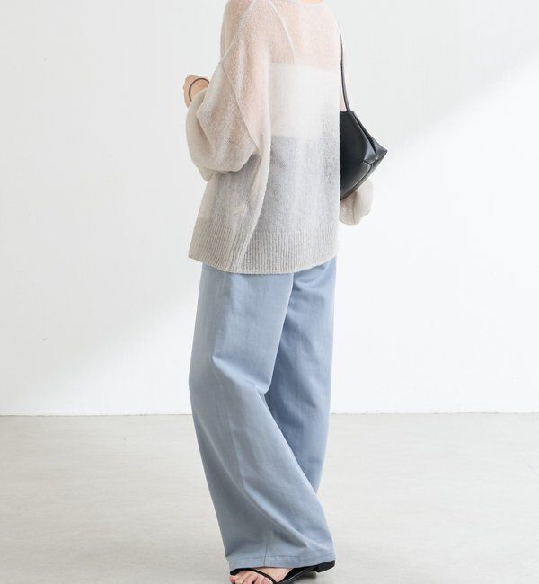  「裾ラメアルパカ混ニット」|ニット・セーター|