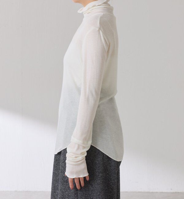  「ウール混シアータートル」|Tシャツ・カットソー|