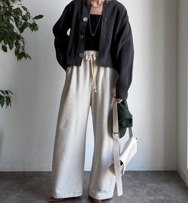  「【WEB限定】BIGボタンダイバーニットカーディガン」|カーディガン|