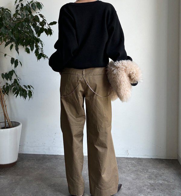  「【WEB限定】BIGボタンダイバーニットカーディガン」|カーディガン|