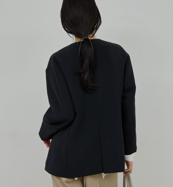  「ジャージーノーカラージャケット」|その他|