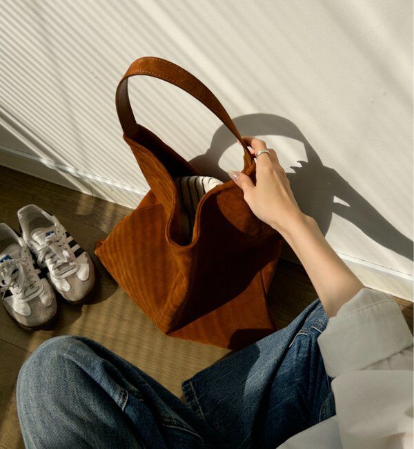  「【再値下げ】スエードワンショルダーバッグ」|ショルダー・メッセンジャー|