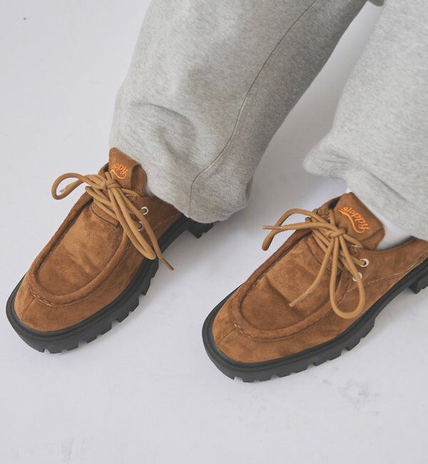  「【SLOPPY】配色厚底ローファー」|その他|